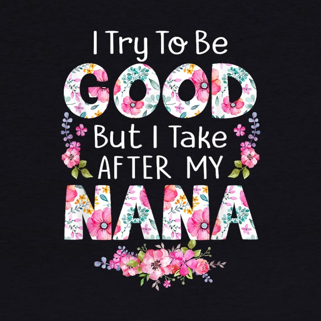 I try to be good but i take after my grandma by WILLER